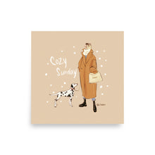 画像をギャラリービューアに読み込む, アートプリント Art Print「Cozy Sunday」