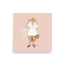 画像をギャラリービューアに読み込む, アートプリント Art Print「Summer Is Here」