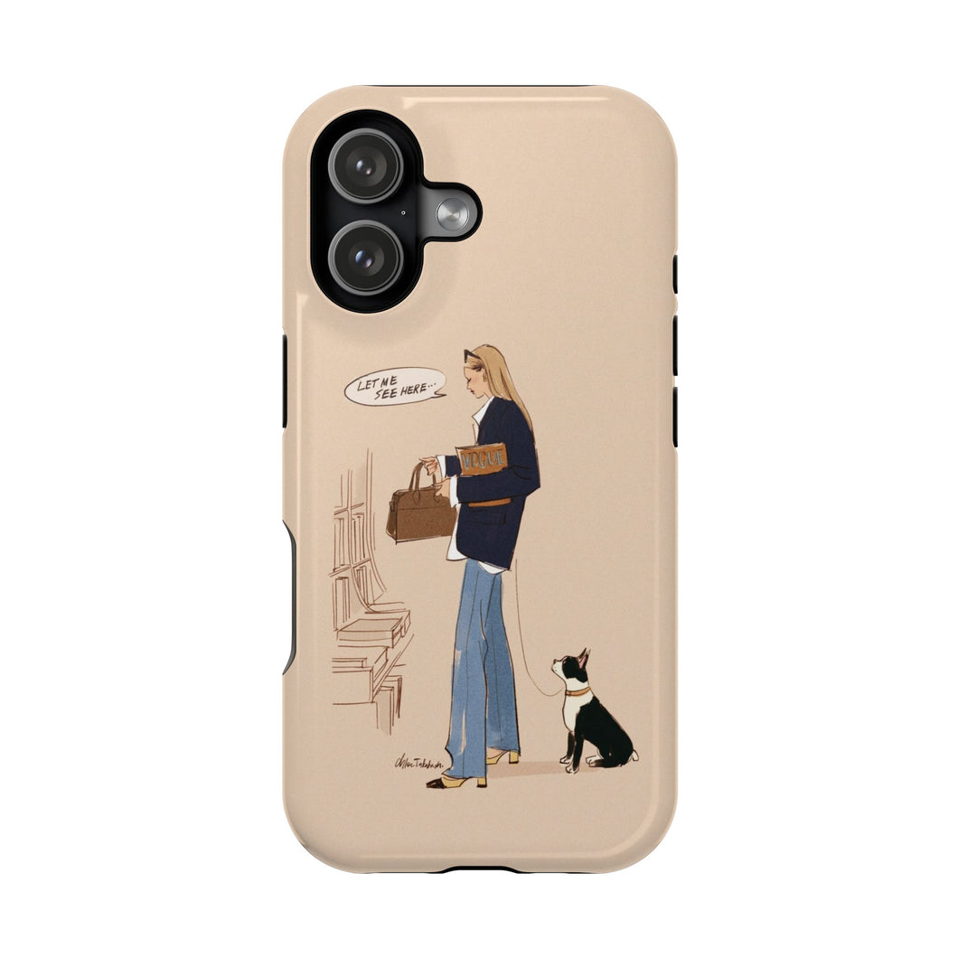 スマホケース MagSafe Phone Case「Bookstore」