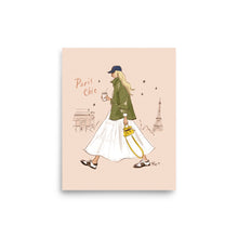 画像をギャラリービューアに読み込む, アートプリント Art Print「Paris Chic」
