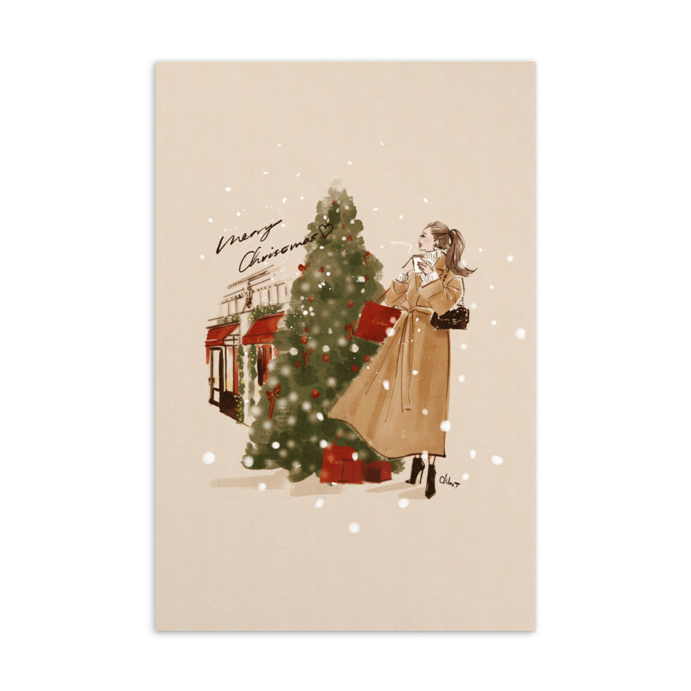 Postcard - Merry Christmas